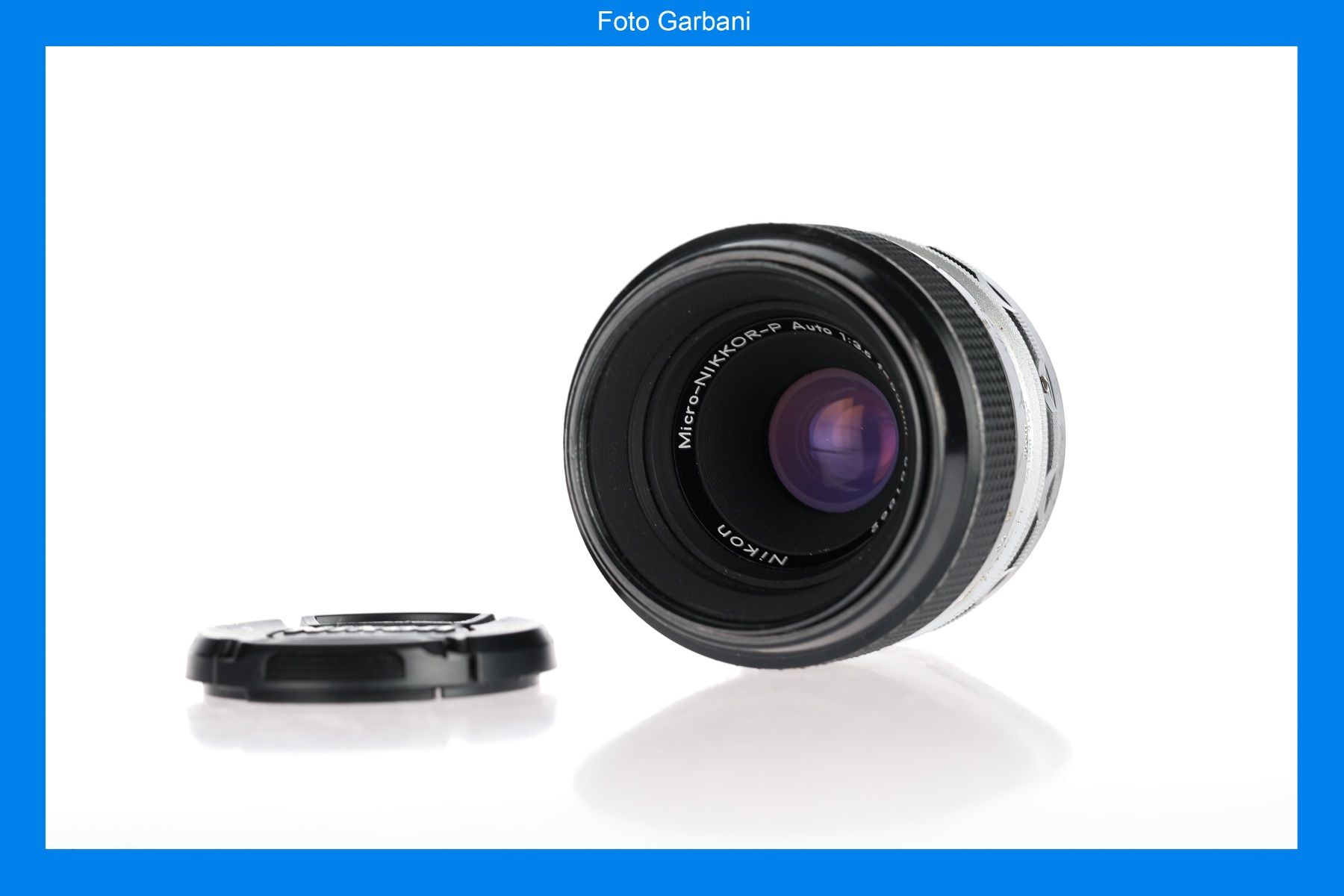 Nikon Obiettivi: Nikon Micro-P Auto 55mm f3.5 – Usato da Muralto venduto da FotoGarbani 1