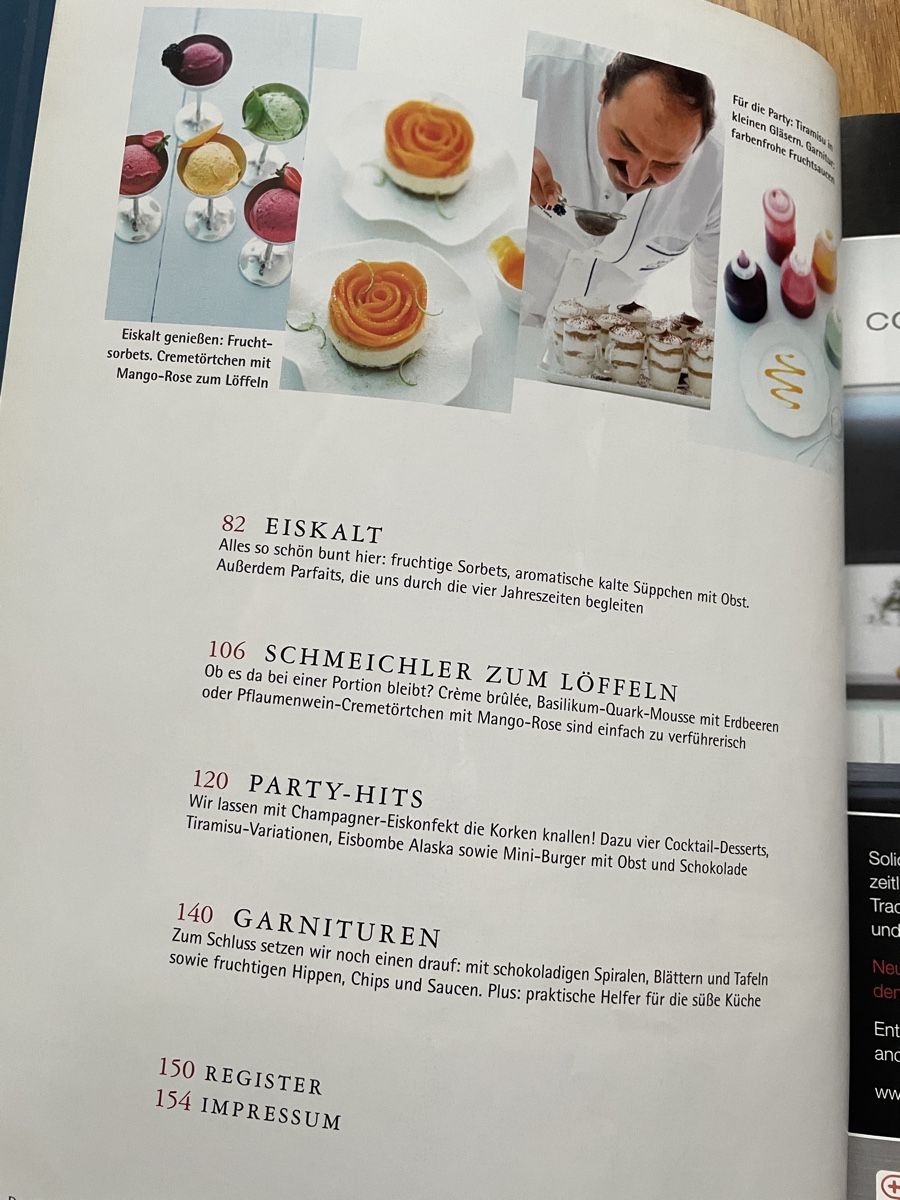 Riviste & Magazine: Der süsse Lafer Kochzeitschrift – Usato da Zürich venduto da silab69 2
