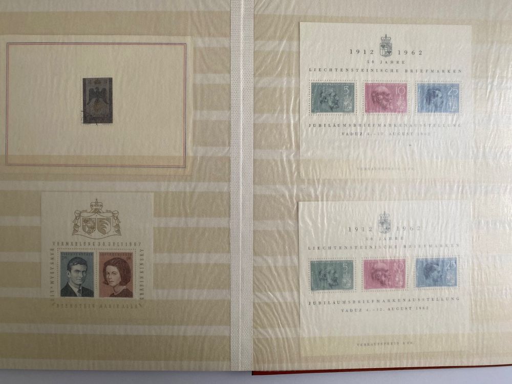Alle Briefmarken: Fürstentum Liechtenstein  Briefmarken ab 1920/Erstagsbriefe – Gebraucht aus Canobbio von cog_bp5c 6