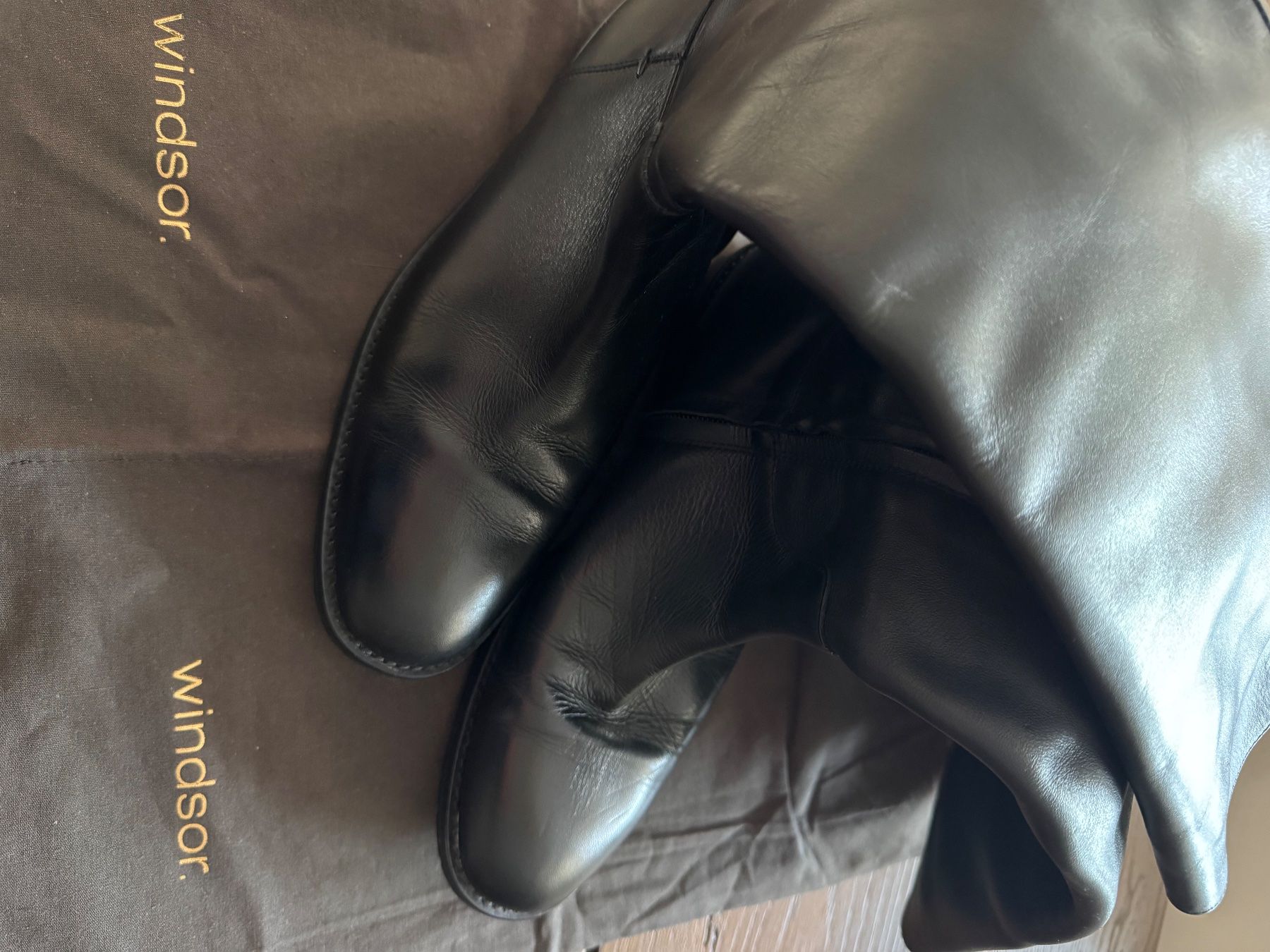 Windsor Scarpe da donna: Windsor Stiefel Gr 38 NEU schwarz – Nuovo (secondo la descrizione) da Bottighofen venduto da Swisssu11