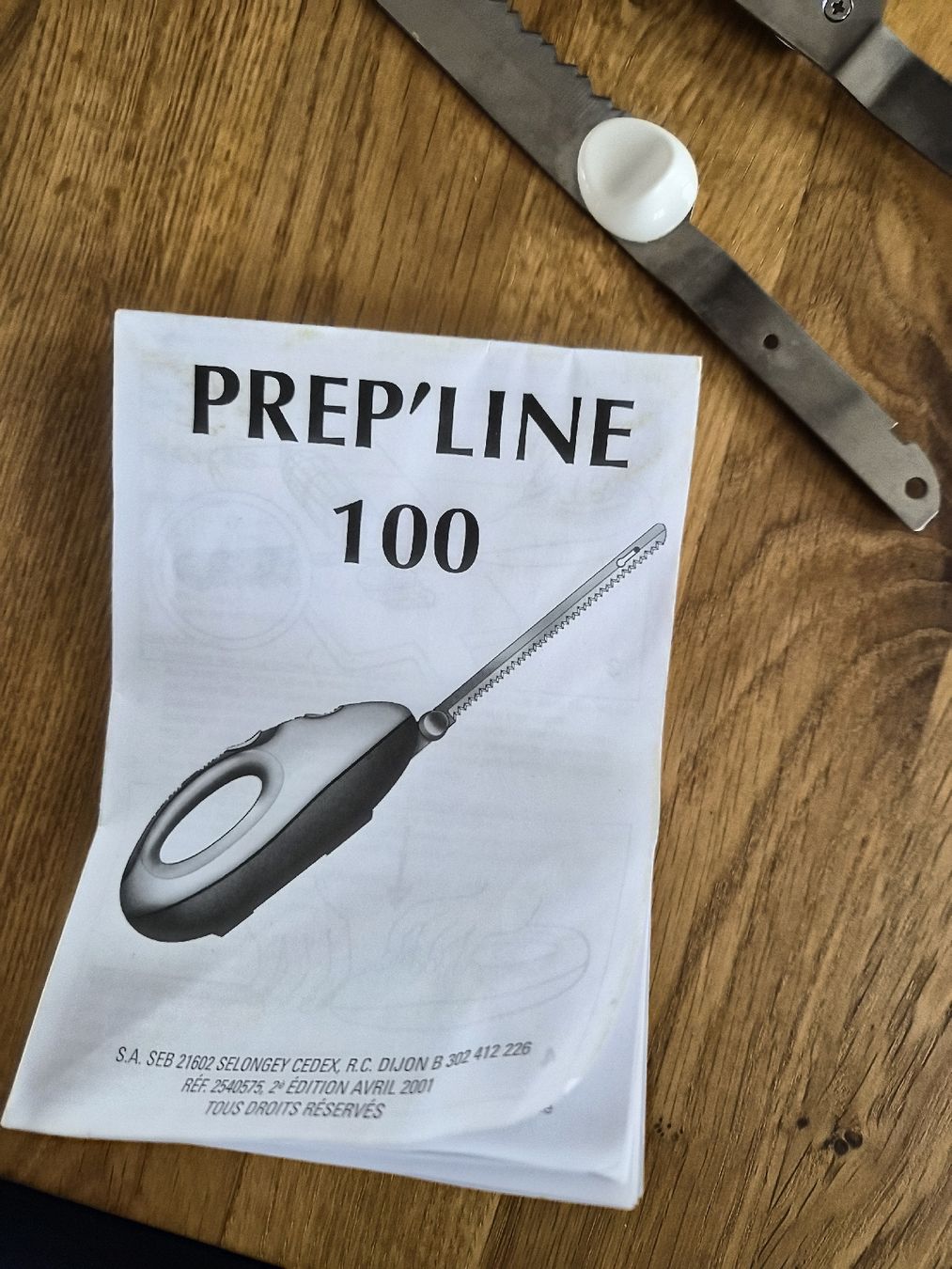Coltelli da cucina: Couteau électrique TEFAL Prep'Line – Usato da La Joux FR venduto da car_ck96 5