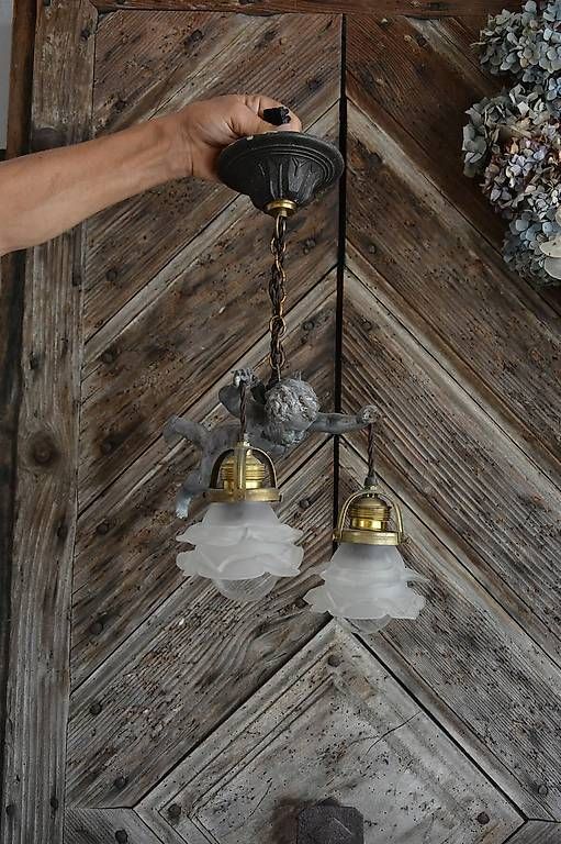 Lustres & lampes de plafonds: Putto-/Engel-Deckenlampe – D'occasion à Wildegg par Vintage_Markt 1