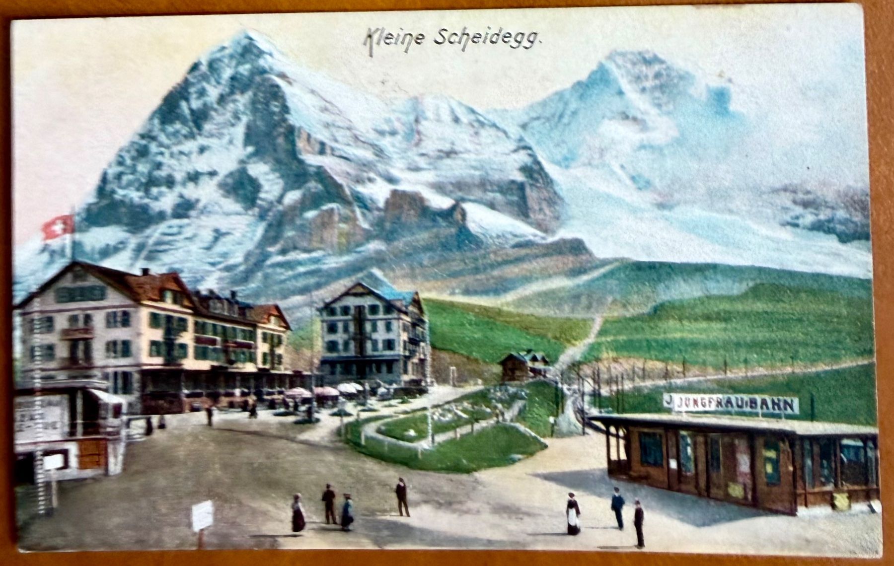 Cartoline postali: Kleine Scheidegg - Jungfraubahn - Animée AK – Usato da Lutry venduto da Ediego