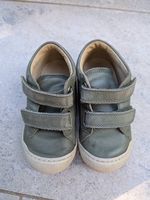 Naturino Leder-Sneaker Kinder khaki Gr. 22 Klett