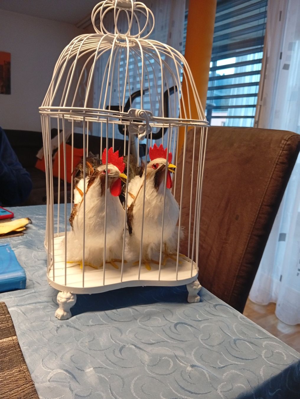 Tutte le decorazioni: Für Ostern: Hühner mit Kaefig – Usato da Elsau venduto da beatles610