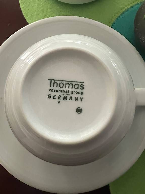 Set di piatti: Kaffee Service Bauscher/Thomas – Usato da Obernau venduto da Antarctica4 4