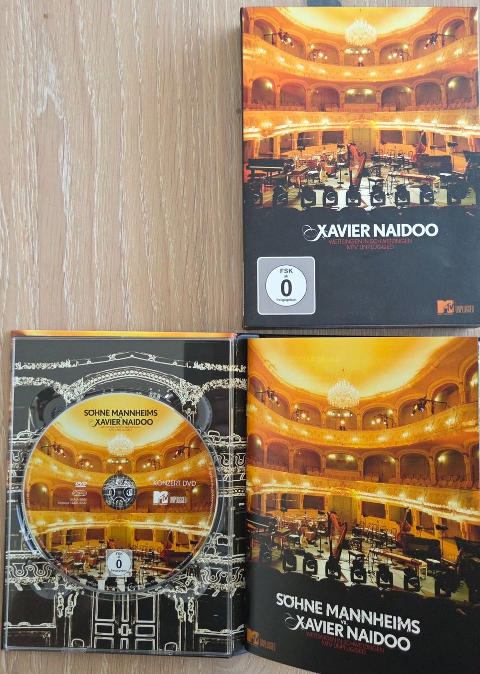 Tutti i DVDs: Xavier Naidoo vs. Söhne Mannheims - MTV Unplugged – Usato da Ittigen venduto da bluesboy_66 1