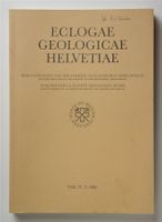 Eclogae Geologicae Helvetiae.