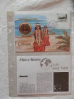 Münzbrief Aitutaki (Cook Island) 1992
