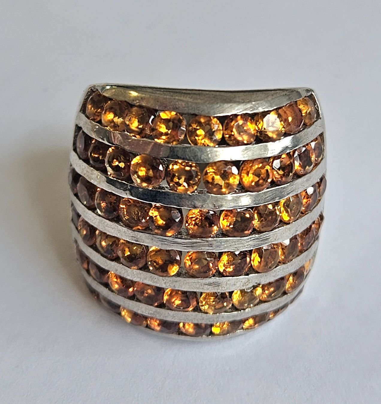 Anelli: Fingerring gelber Safir – Nuovo e nell'imballaggio originale da Zürich venduto da adriben 8