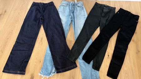 ZARA Damen 4x Hose Kleiderpaket ! Gr. XS !