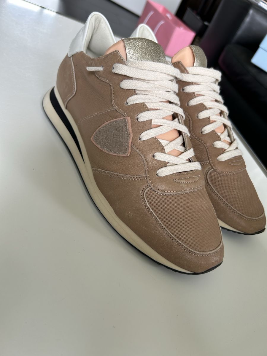Scarpe da donna: Philippe Model Sneaker Damen 41 beige hellbraun – Usato da Basel venduto da kitu 3