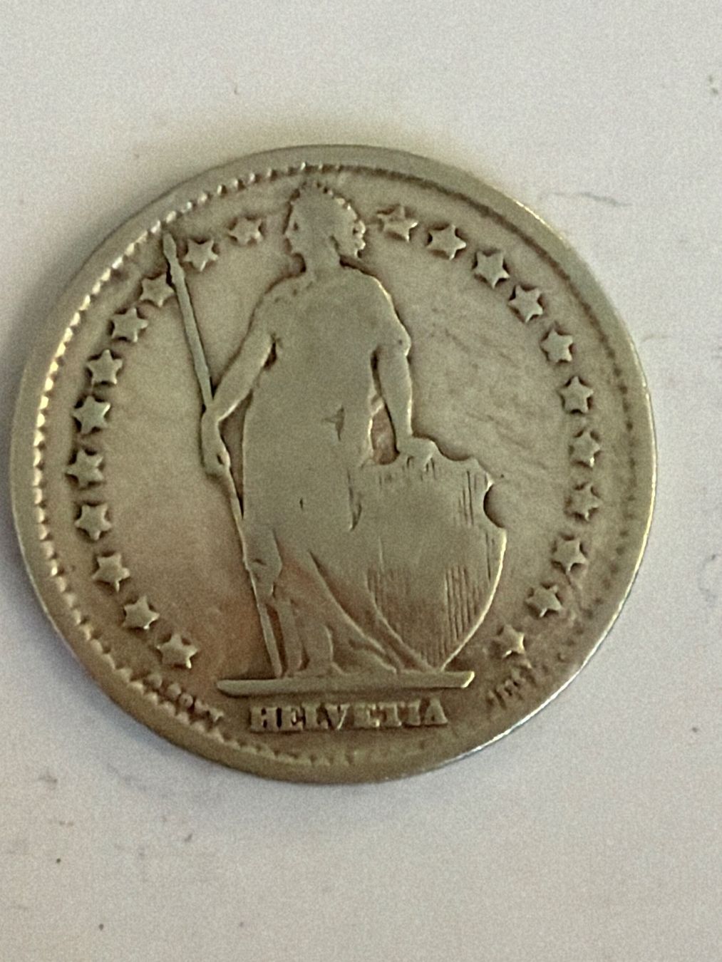 Alle Münzen: 1.- silber 1903 (59) – Gebraucht aus Bonstetten von juliestore 1