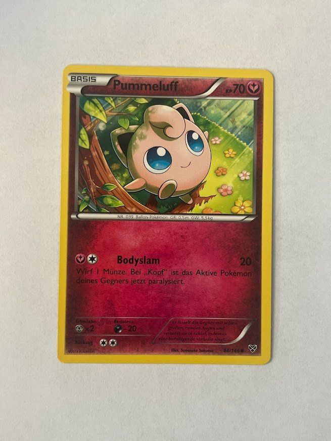 Pokémon Carte collezionabili: Pokemon - Pummeluff Artworke – Usato da schaan venduto da Schokoloco