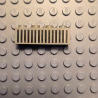Lego System Space Stein (3010p04) hellgrau