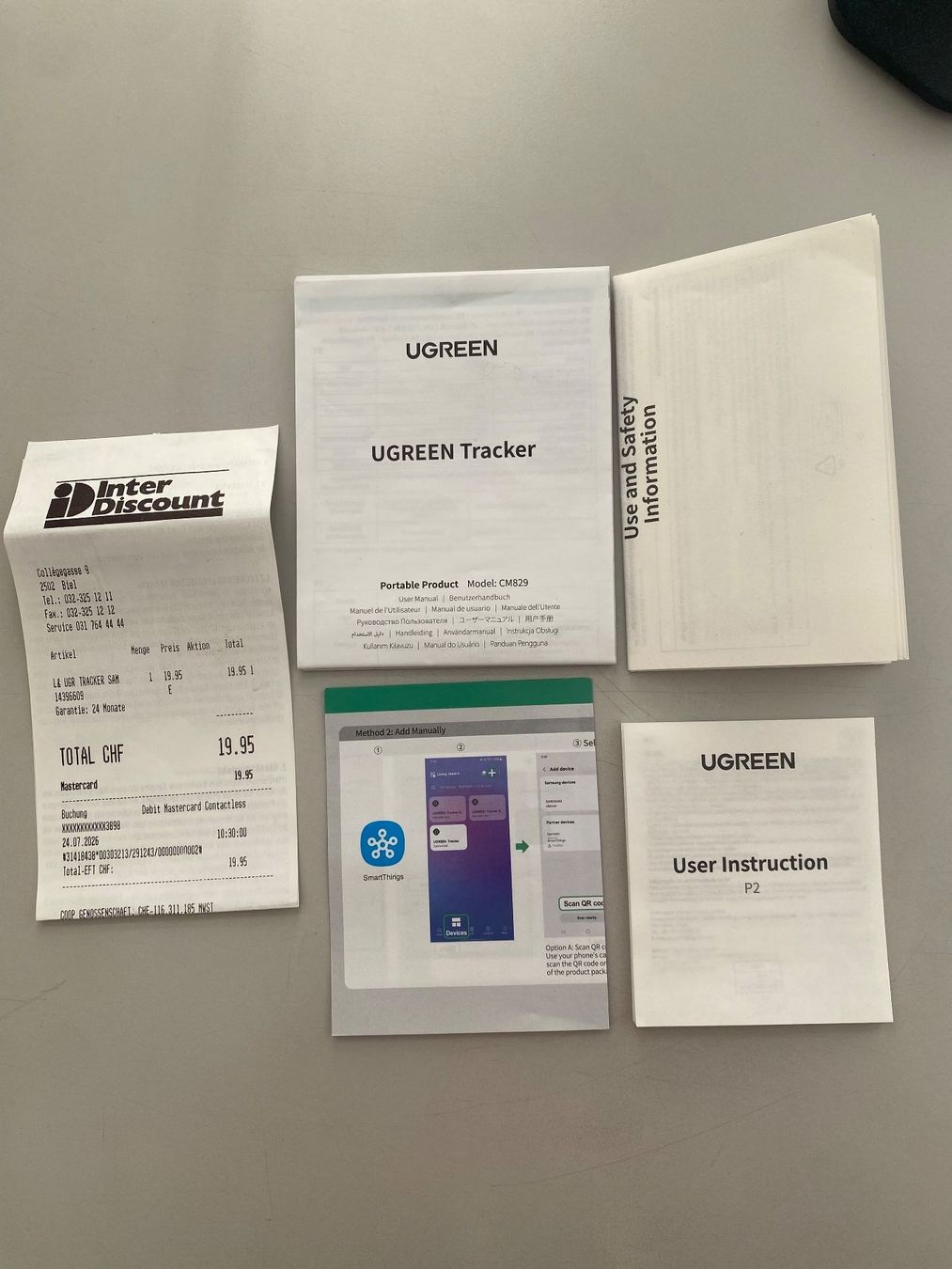 Ugreen GPS & Strumenti di misurazione: Bluetooth Tracker Ugreen Smart Tag für SAMSUNG – Nuovo (secondo la descrizione) da Biel/Bienne venduto da Projektorium 3