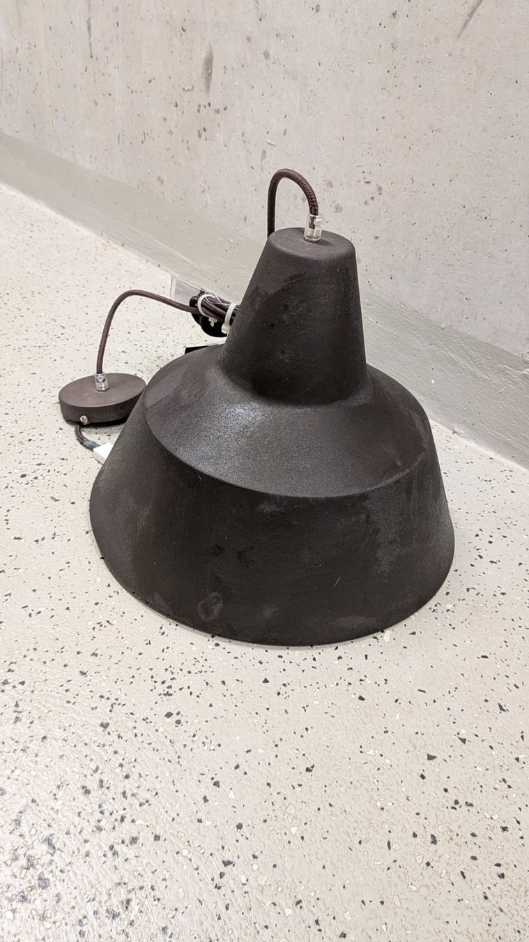 Lampadari & plafoniere: Hängeleuchte Metall braun – Nuovo e nell'imballaggio originale da Salez venduto da EMERCARO 6