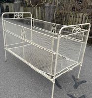 Weisses Metallbett, Vintage Kinderbett, Top Zustand!