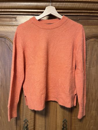 Hallhuber Pullover Gr. S, lachs, Wolle