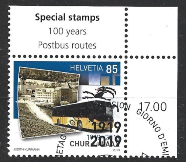 Alle Briefmarken: 2019 Schweiz – Gebraucht aus Trübbach von Sammer51