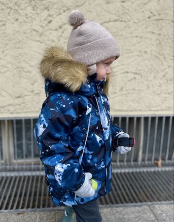 REIMA TEC sehr warme Winterjacke mit Kapuze Gr. 92 NEUWERTIG