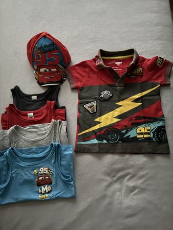 Cars Set, Gr. 98/104, 5-teilig, Zustand sehr gut!