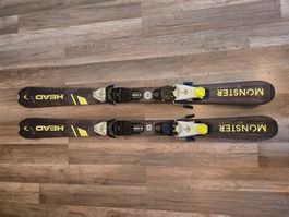 Skis Head Monster 117cm + chaussures Atomic