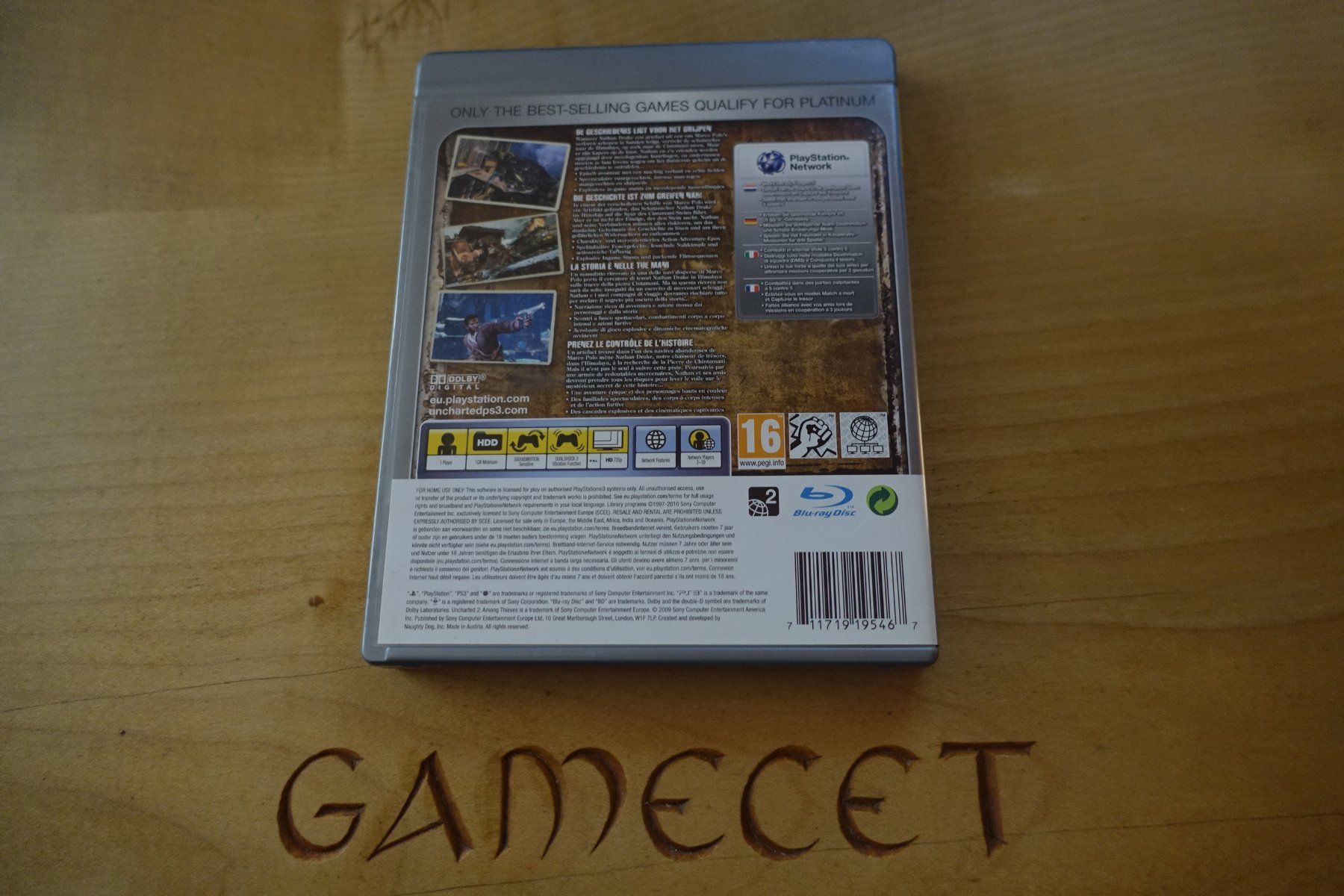 Sony Giochi: Uncharted 2: Among Thieves - Platinum – Usato da Steinach venduto da Gamecet 2