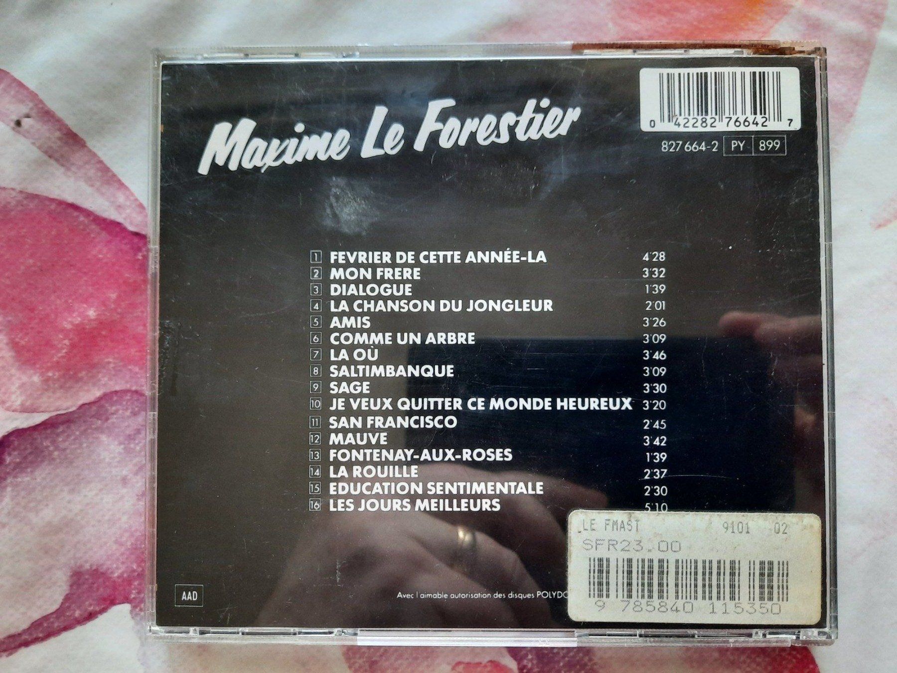 CDs: CD Maxime Le Forestier - Master série – D'occasion à Pully par bro_n52j 1