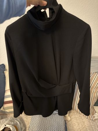 Black Blouse Zara