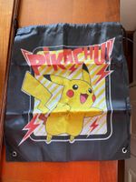PIKACHU POKEMON Tasche Sack Rucksack NEU 34x40cm