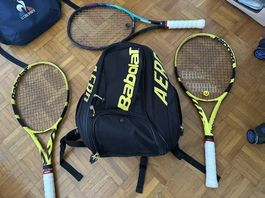 3 raquettes et un sac 2 raquettes babolat