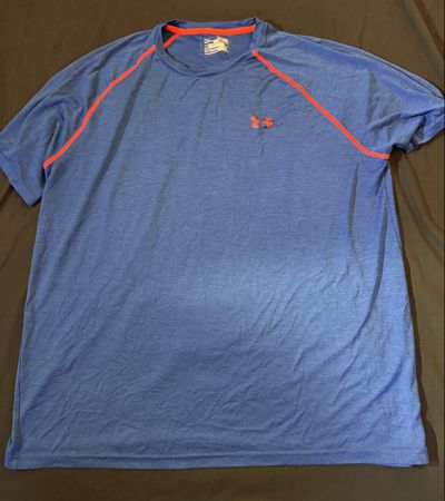 Under Armour HeatGear Sport Shirt, Blau, Gr. XL