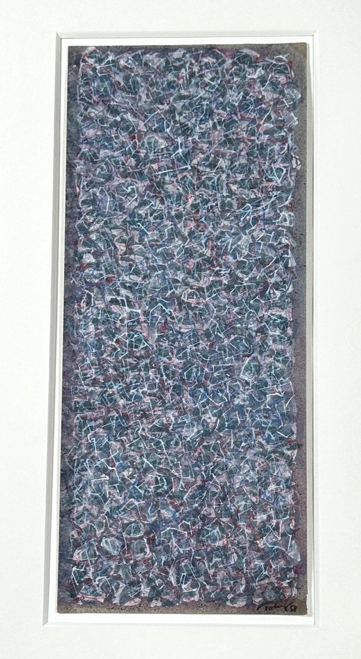 Dipinti: Mark Tobey Tempera auf Papier – Usato da Horgen venduto da eli_9xdn 1
