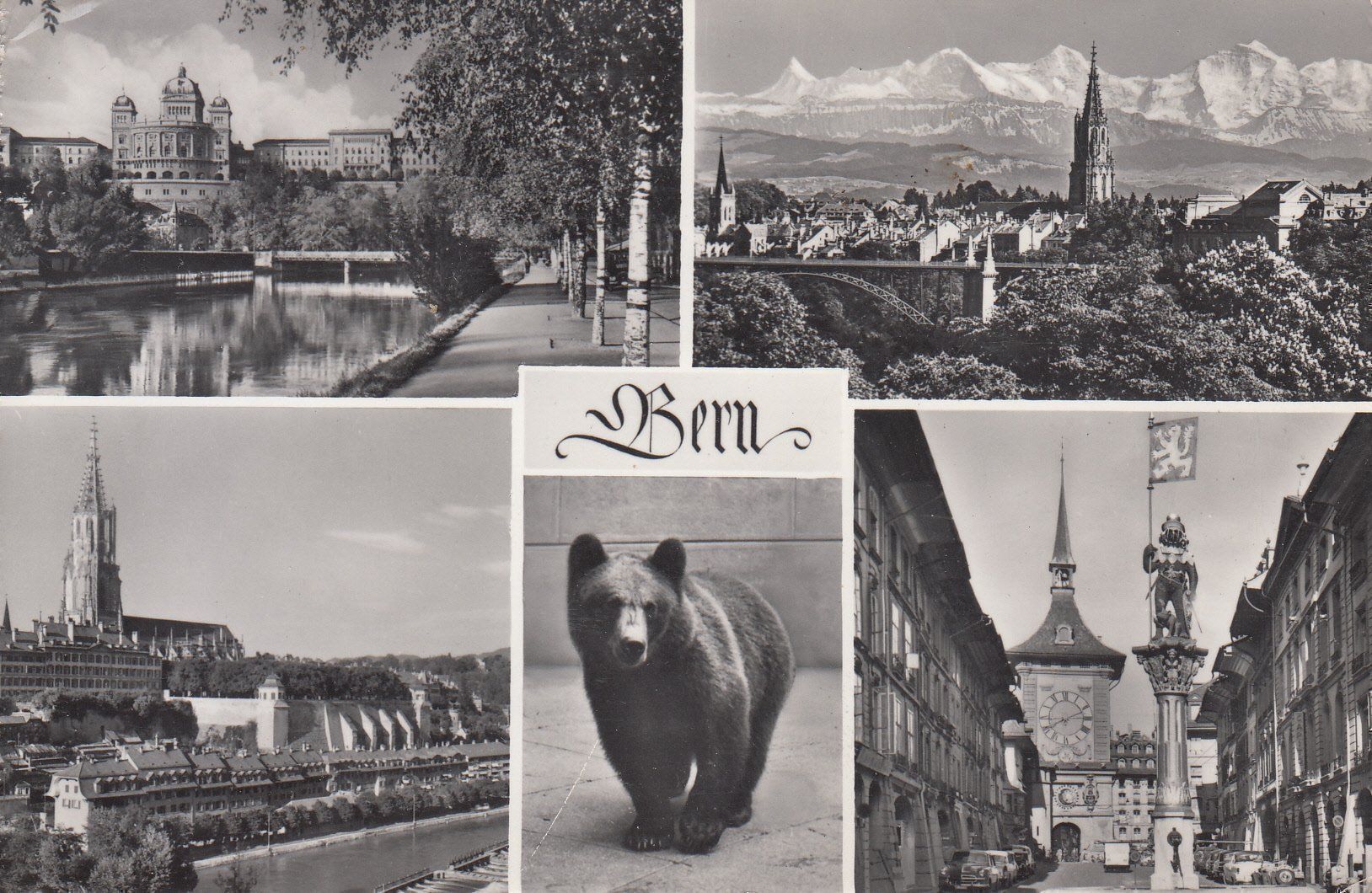 Cartoline postali: Bern 1957 – Usato da Bürglen TG venduto da StampGraf