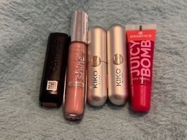 Set Lippenstift, Lipgloss Kiko, Catrice, Essence