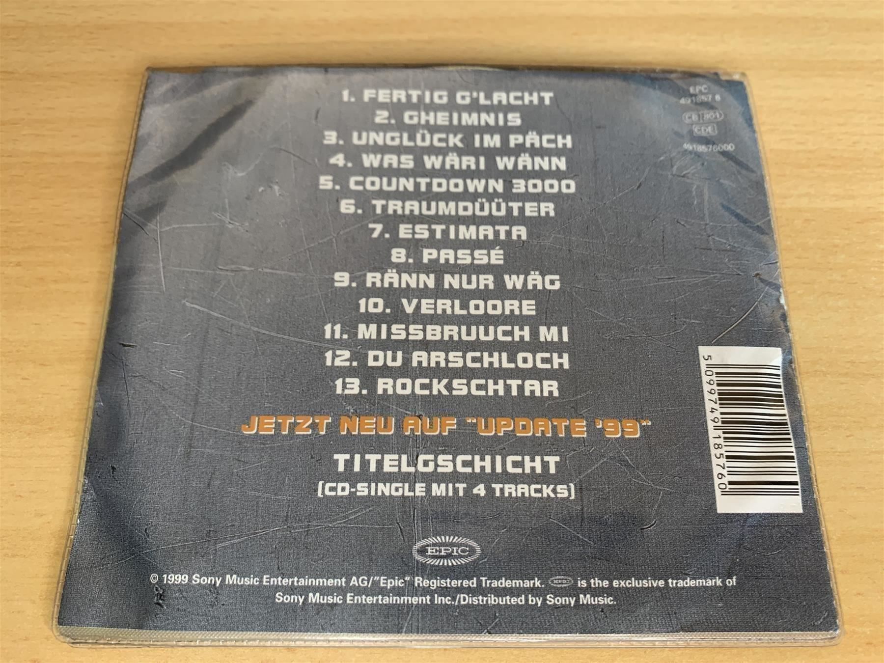 CD: Subzonic – Update '99 - 2 CD – Usato da Rikon im Tösstal venduto da Alpenmutz 1