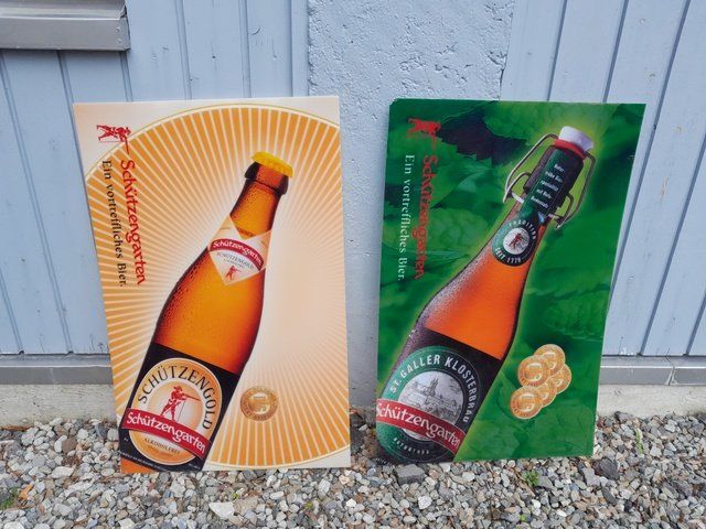 Foto & Immagini: Bier Brauerei Schützengarten Werbung – Usato da St.Gallen venduto da Stocken64