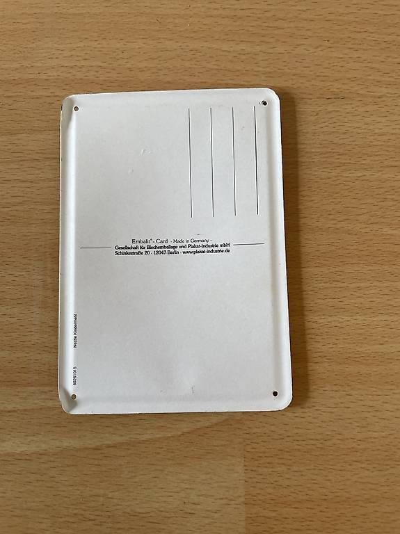 Schilder: Blechschild / -Postkarte – Gebraucht aus Oberburg von Sina.B 1