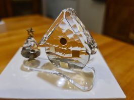 Swarovski Figur Weihnachten Teelichthalter neu und OVP 
