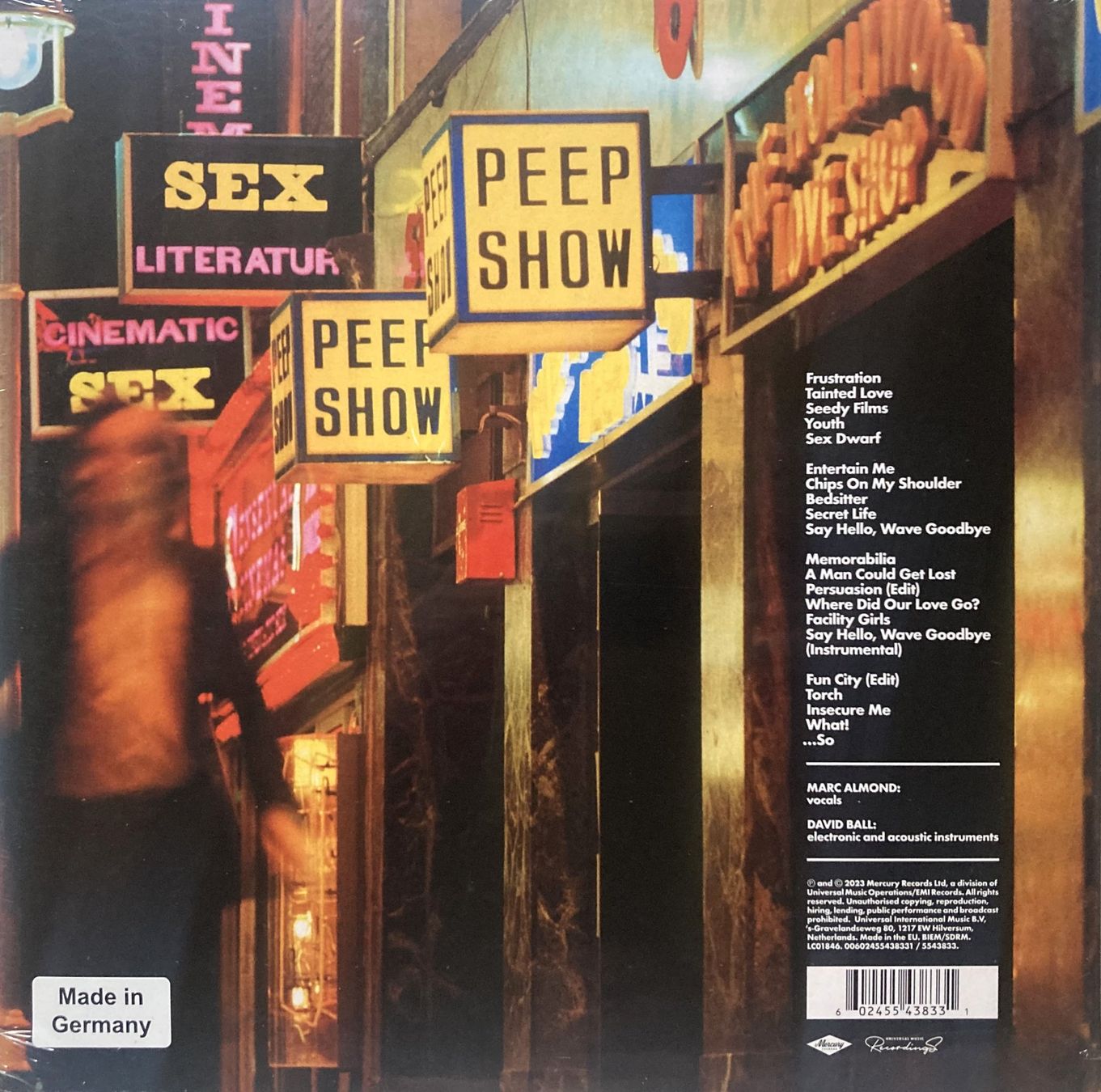Schallplatten: SOFT CELL - NON-STOP EROTIC CABARET – Neu und originalverpackt aus Bottens von hotter-than-hell 1