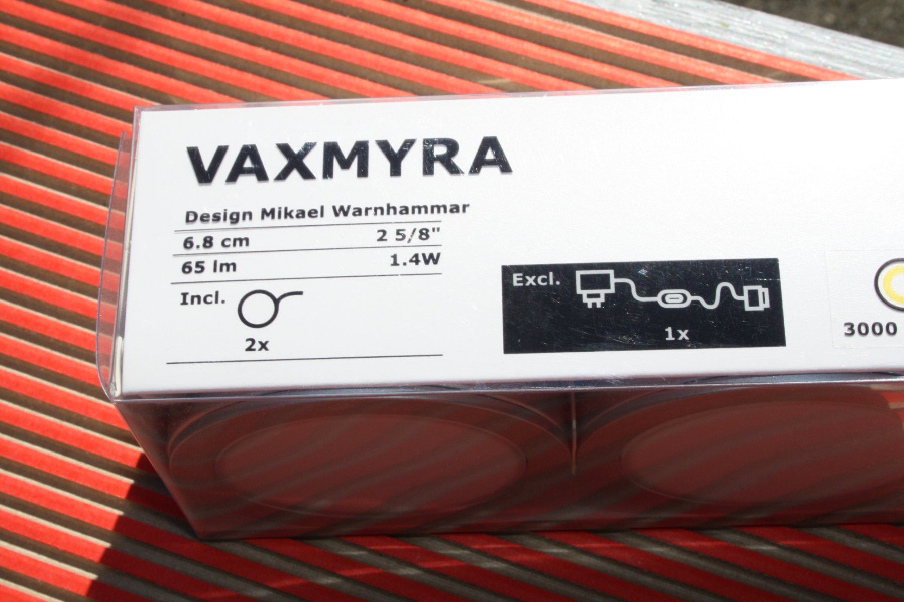 Ikea Lampade: VAXMYRA LED LAMPEN 2er SET SILBER IKEA LICHT – Usato da Wauwil venduto da Pneuedy 6