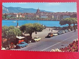 Genf / Genève Quai du Mont-Blanc 1960