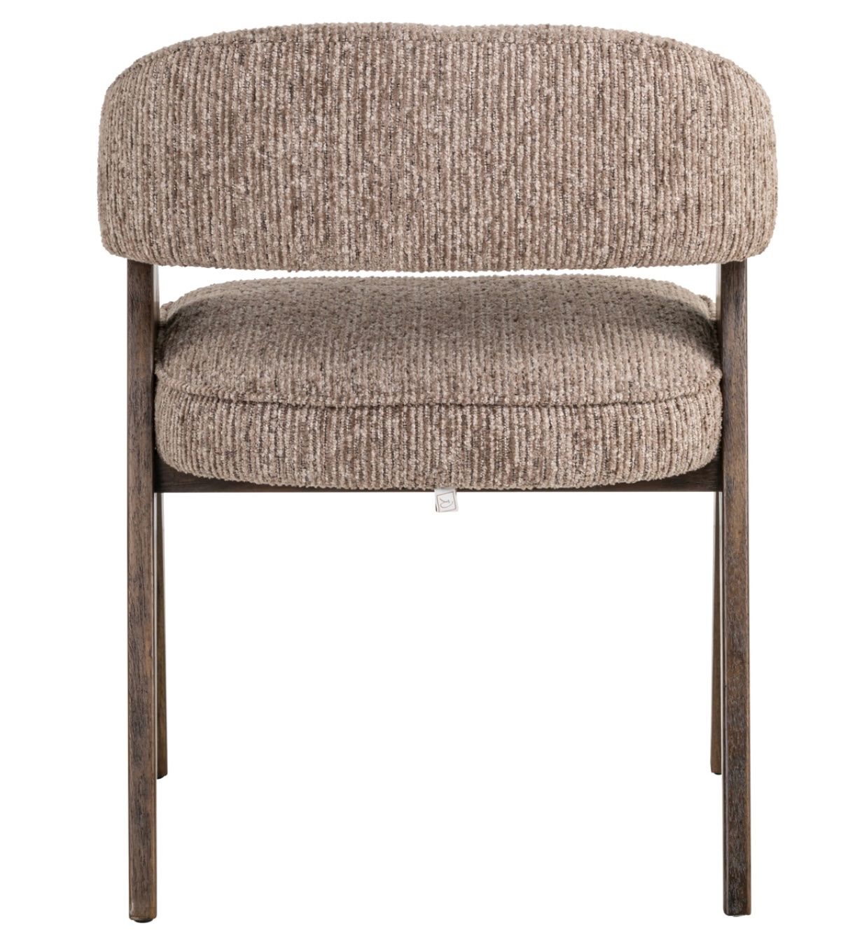 Sedie: RICHMOND INTERIORS** Dining chair Mori mocca linear fire ret – Nuovo e nell'imballaggio originale da Ruswil venduto da Miami-2026 4