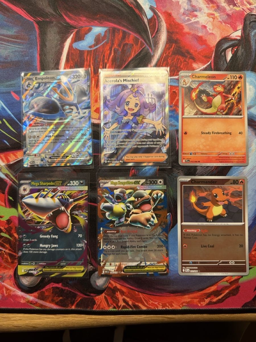 Pokémon Carte collezionabili: Pokemon Karten | Empoleon | Acerola | Mega Sharpedo | – Nuovo (secondo la descrizione) da Näfels venduto da Faiden