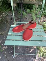 Verbenas Rote Espadrilles Gr. 41 - perfekt für den Sommer!