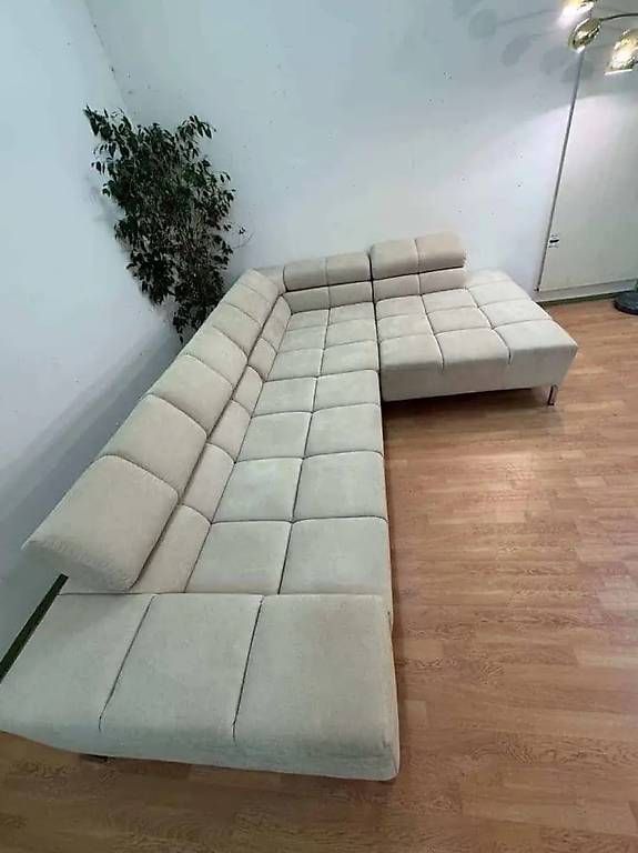Divani: Bubble Ecksofa Beige mit verstellbaren Kopfstützen – Usato da Effretikon venduto da Aura_Briner 4