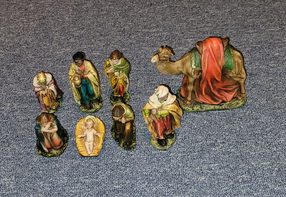 ZICOM Krippenfiguren-Set „Nebo“ – 15 Teile, Orientalisch, Ca. 11 Cm Hoch – Aus Polyresin Mit Kleidung