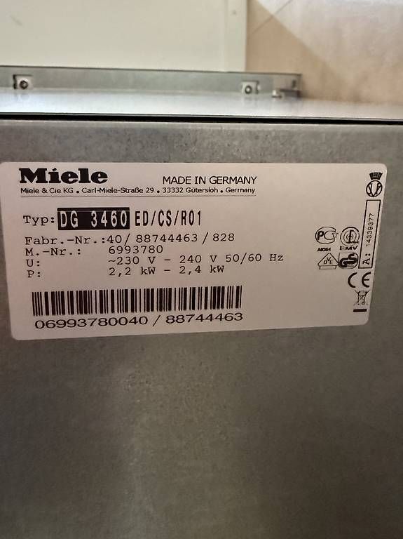 Miele Elettrodomestici da cucina: Miele Dampfgarer – Usato da Watt venduto da Wal_fdr9 4