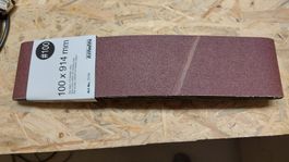 Arwin Schleifband Körnung 100, 100*914mm, 2 Bänder